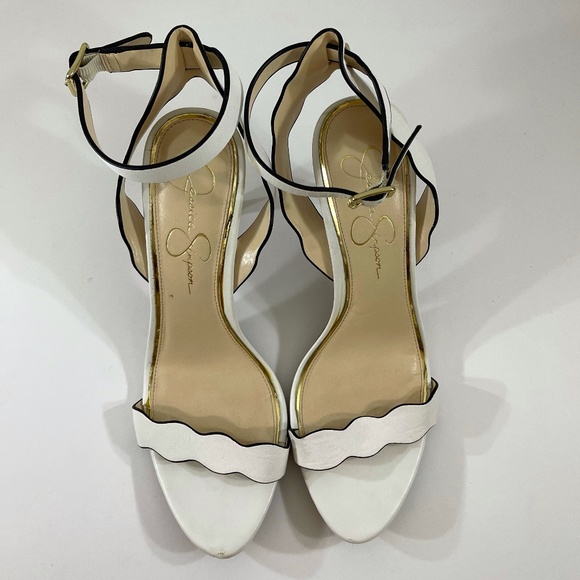 Jessica Simpson Morena Ankle Strap Sandals Heels - Picture 2 of 7